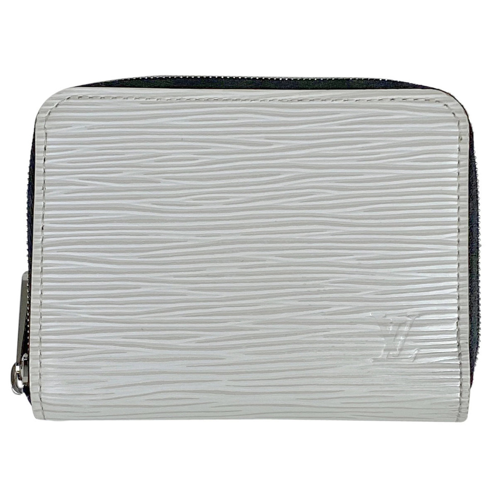 Louis Vuitton Zippy Wallet Coin Case Epi Blanc White
